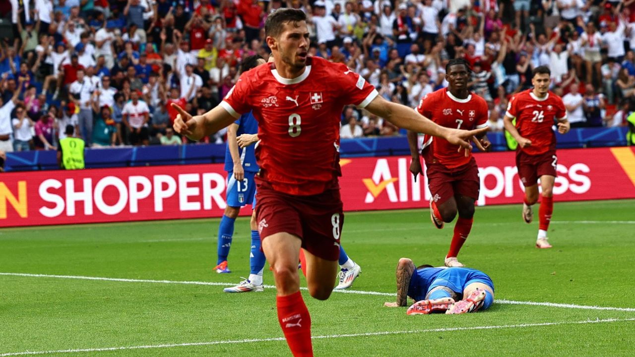Suiza elimina con contundencia Italia y demuestra que va en serio en la Eurocopa