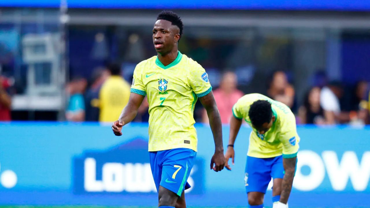 Vinicius jr hace autocrítica a su actuación ante Costa Rica