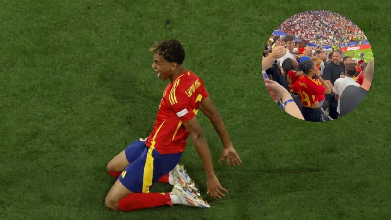 Así reaccionó la familia de Lamine Yamal tras su gol ante Francia