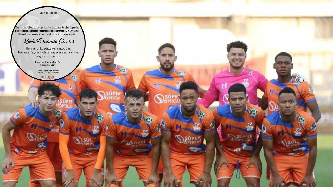 Lobos UPN se pronuncia tras fallecimiento de su exfutbolista Kevin Cáceres