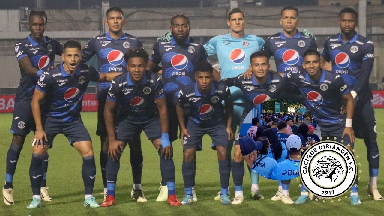 Afición de Motagua inunda Diriamba para apoyar al equipo en debut ante Diriangén