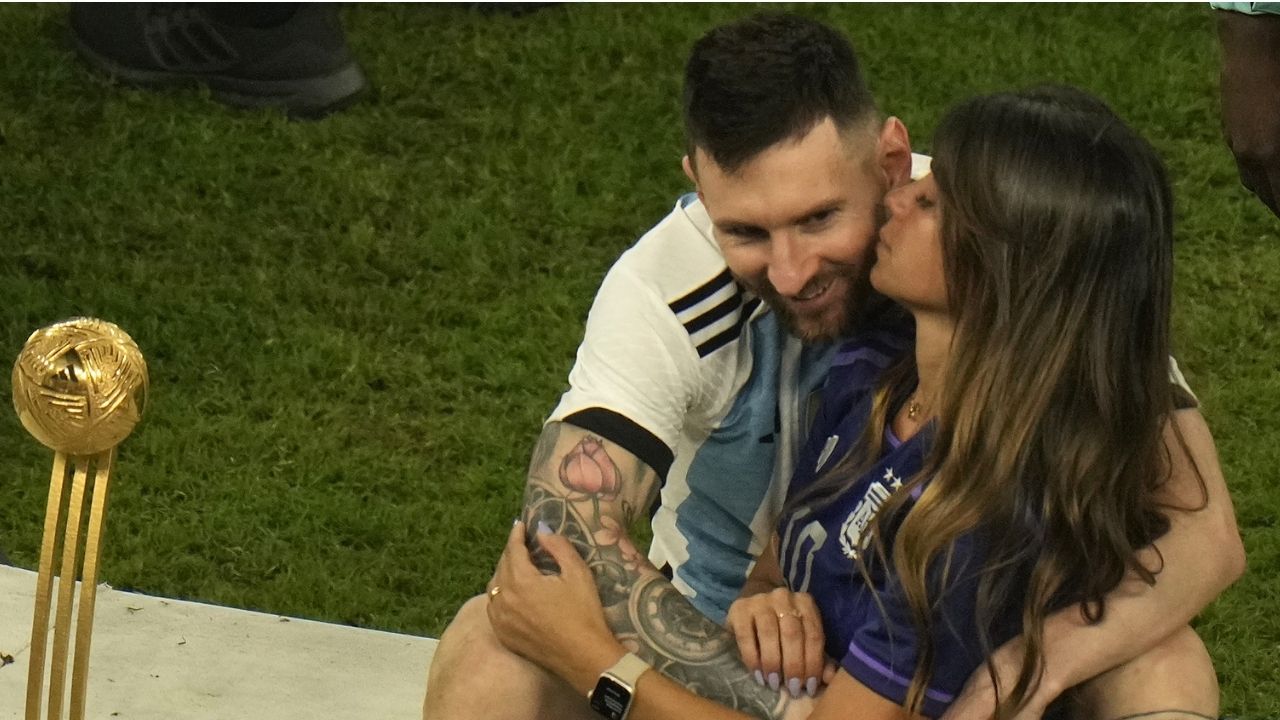 El gesto de Antonella Roccuzzo con la canción del cantante hondureño Key Key