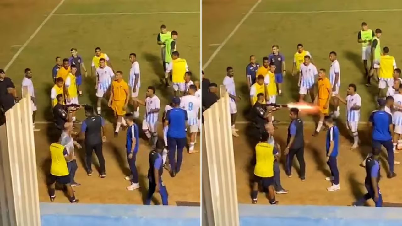 Policía disparó en su pierna a jugador tras finalizar partido en Brasil