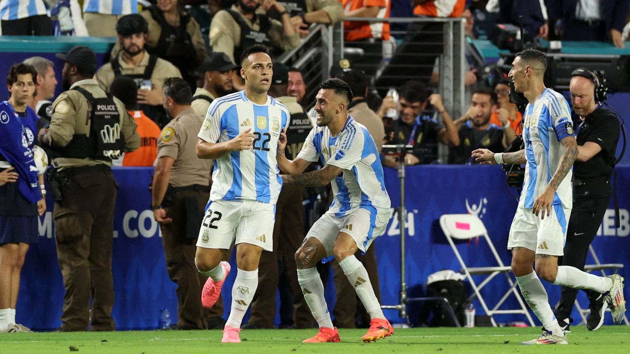 Argentina sacó su casta y vence a Colombia para ser campeón de la Copa América