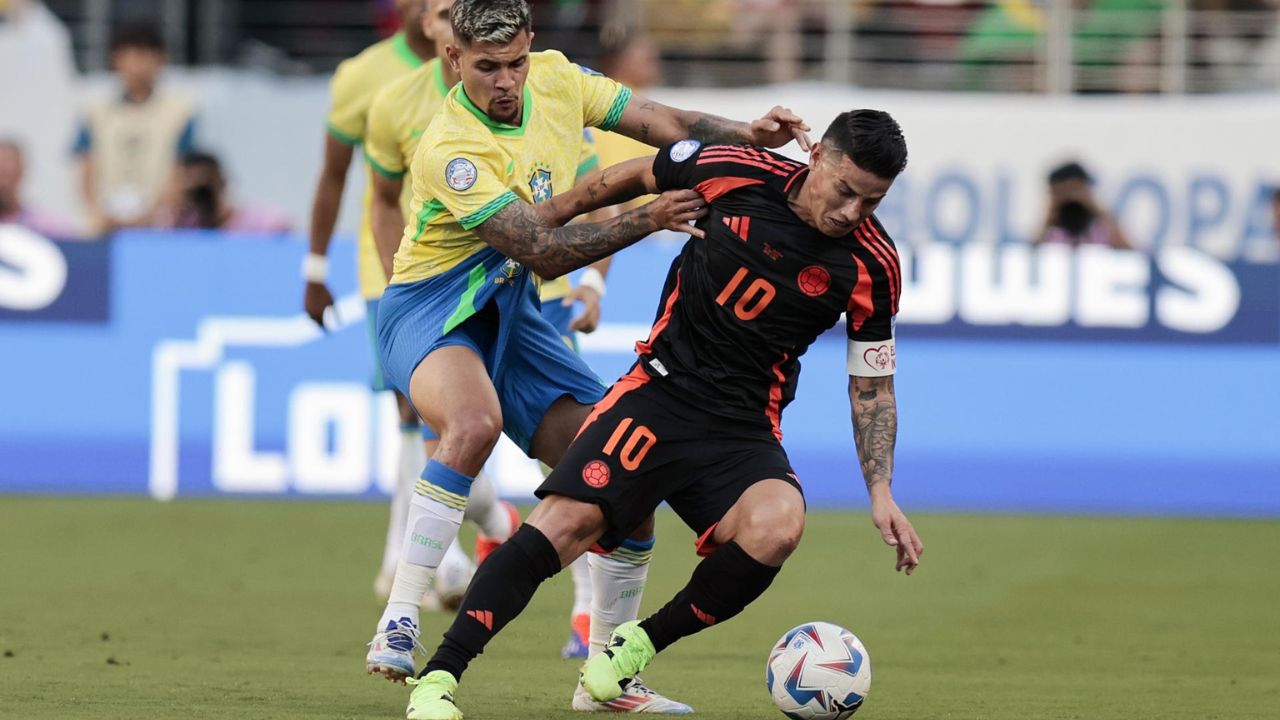 Brasil empató con Colombia y avanza como segundo de grupo a Cuartos de Copa América