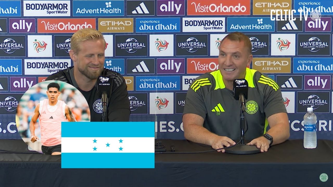 Brendan Rodgers entrenador del Celtic envía mensaje a los aficionados hondureños