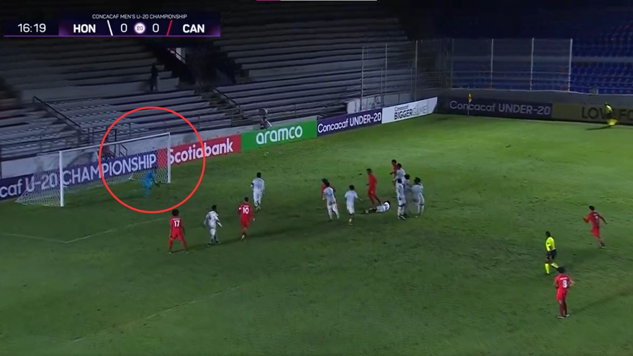 Así fue el gol que recibió la H Sub-20 en su debut ante Canadá
