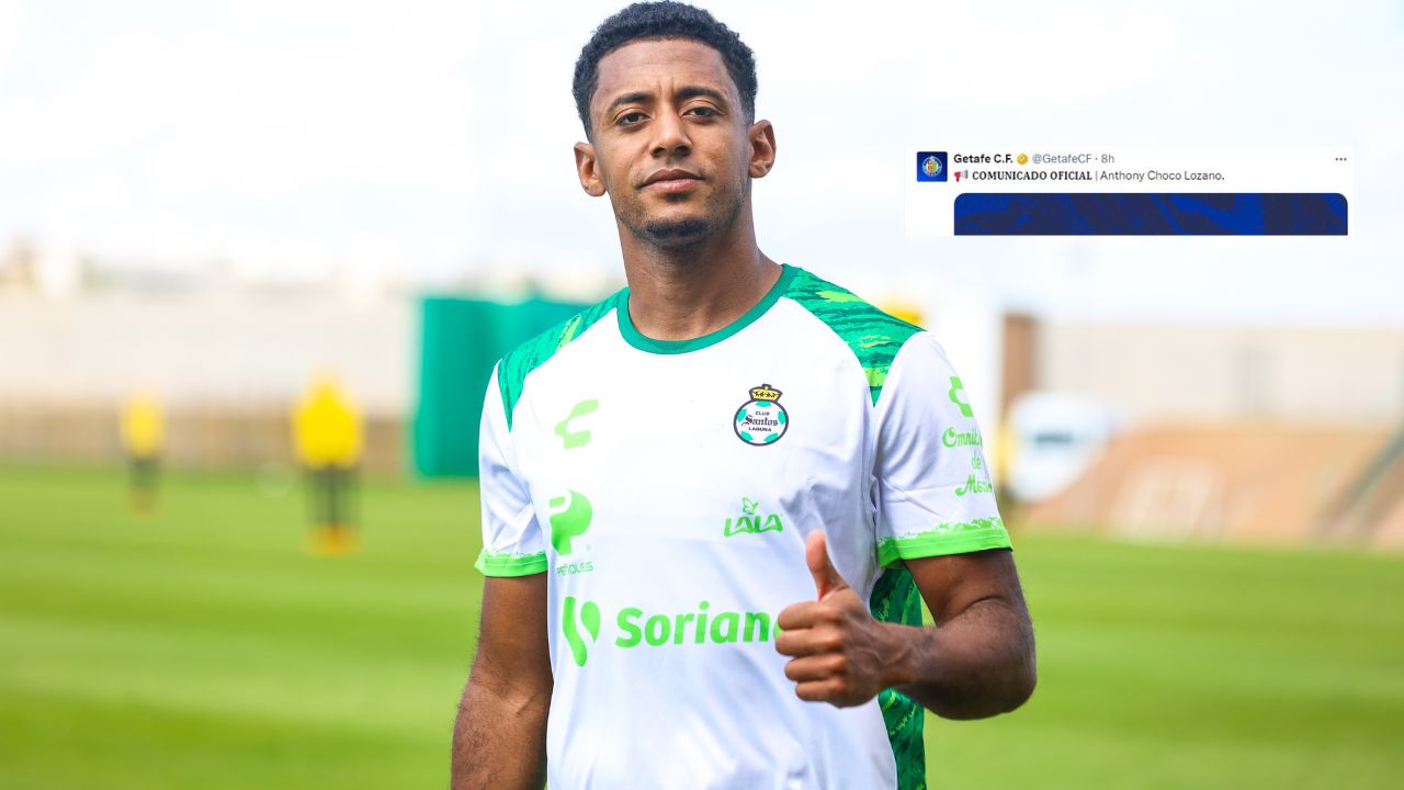 Getafe deja emotivo mensaje al Choco Lozano por su fichaje con Santos Laguna