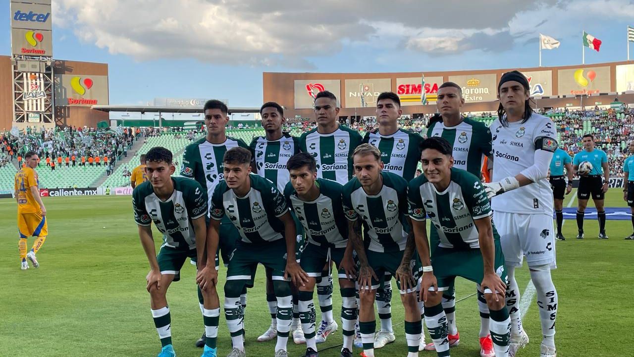 Choco Lozano titular en dolorosa derrota de Santos ante Tigres