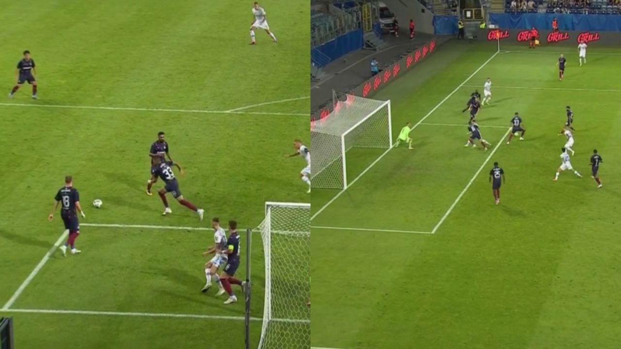 El error de Kervin Arriaga que terminó en gol en contra para su equipo