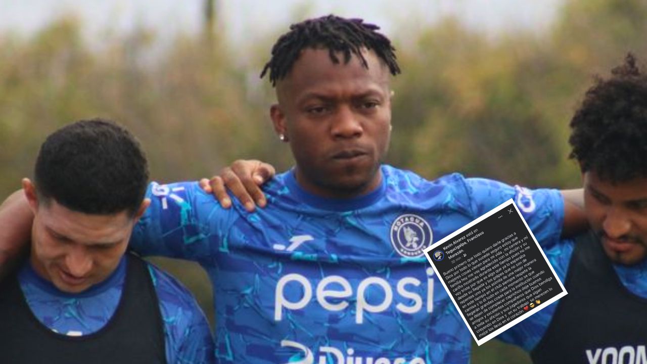 Kevin Álvarez se despide del Motagua con indirecta a sus directivos