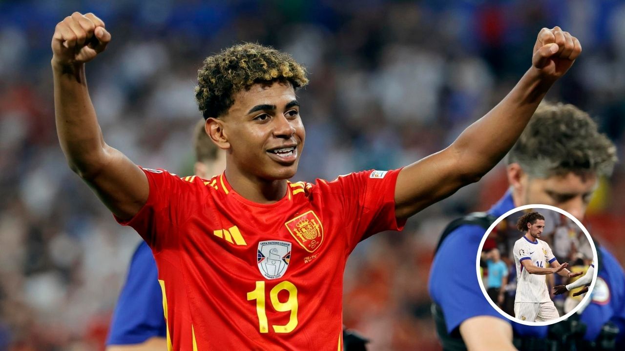 Lamine Yamal le responde a Rabiot y describe cómo metio su gol vs Francia