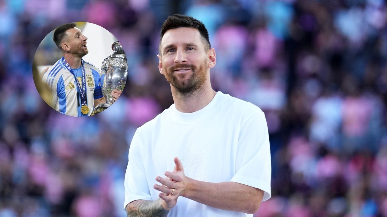 Messi es homenajeado por Inter Miami tras conquistar la Copa América 2024