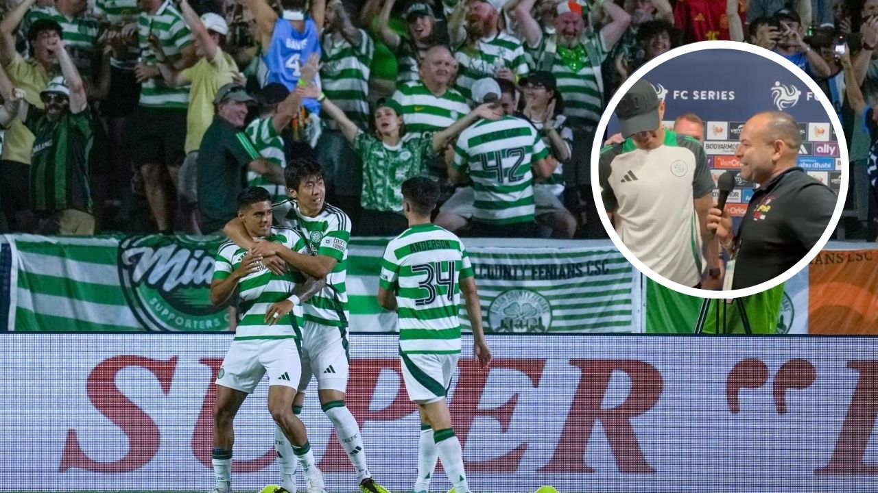 Entrenador y jugadores del Celtic asignan nuevo apodo a Luis Palma