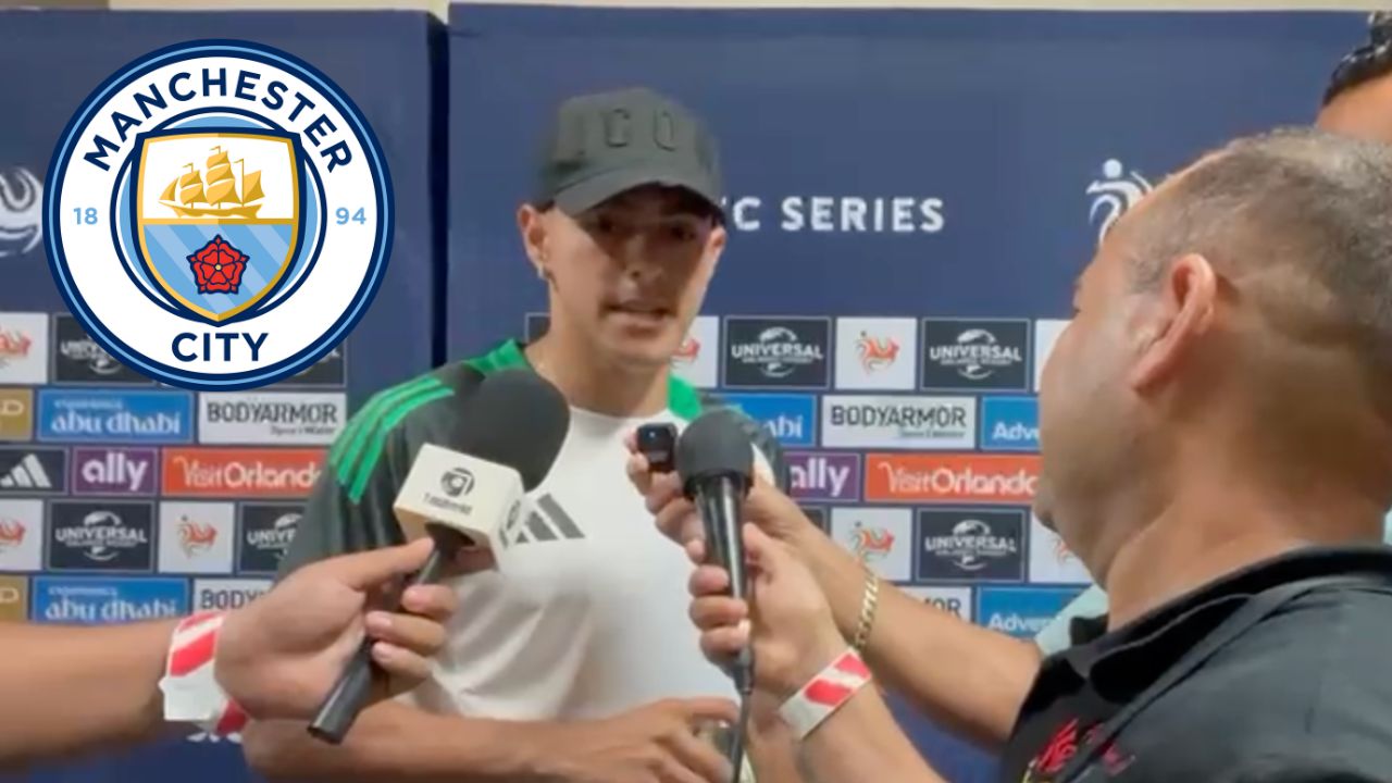 Luis Palma confiesa lo que sintió tras anotarle gol al Manchester City