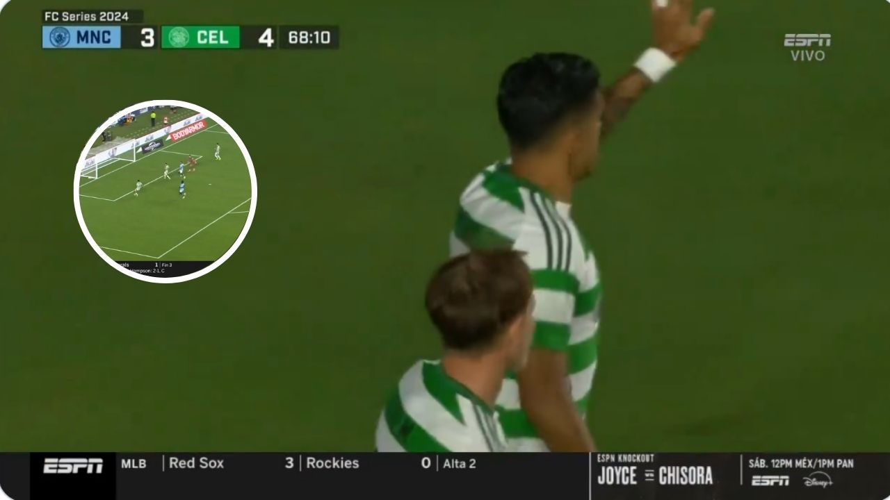 Así fue el gol de Luis Palma al Manchester City en amistoso de pretemporada