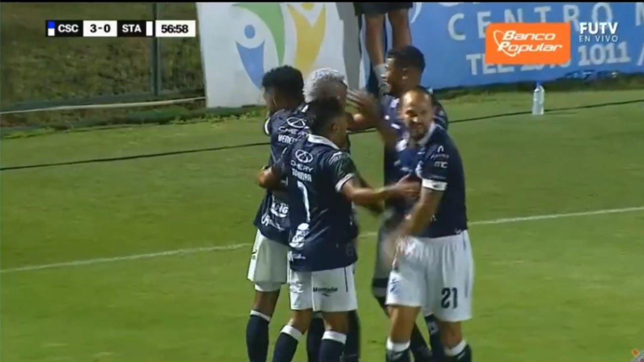 Medio de Costa Rica destaca celebración de Marcelo Pereira en gol del Cartaginés