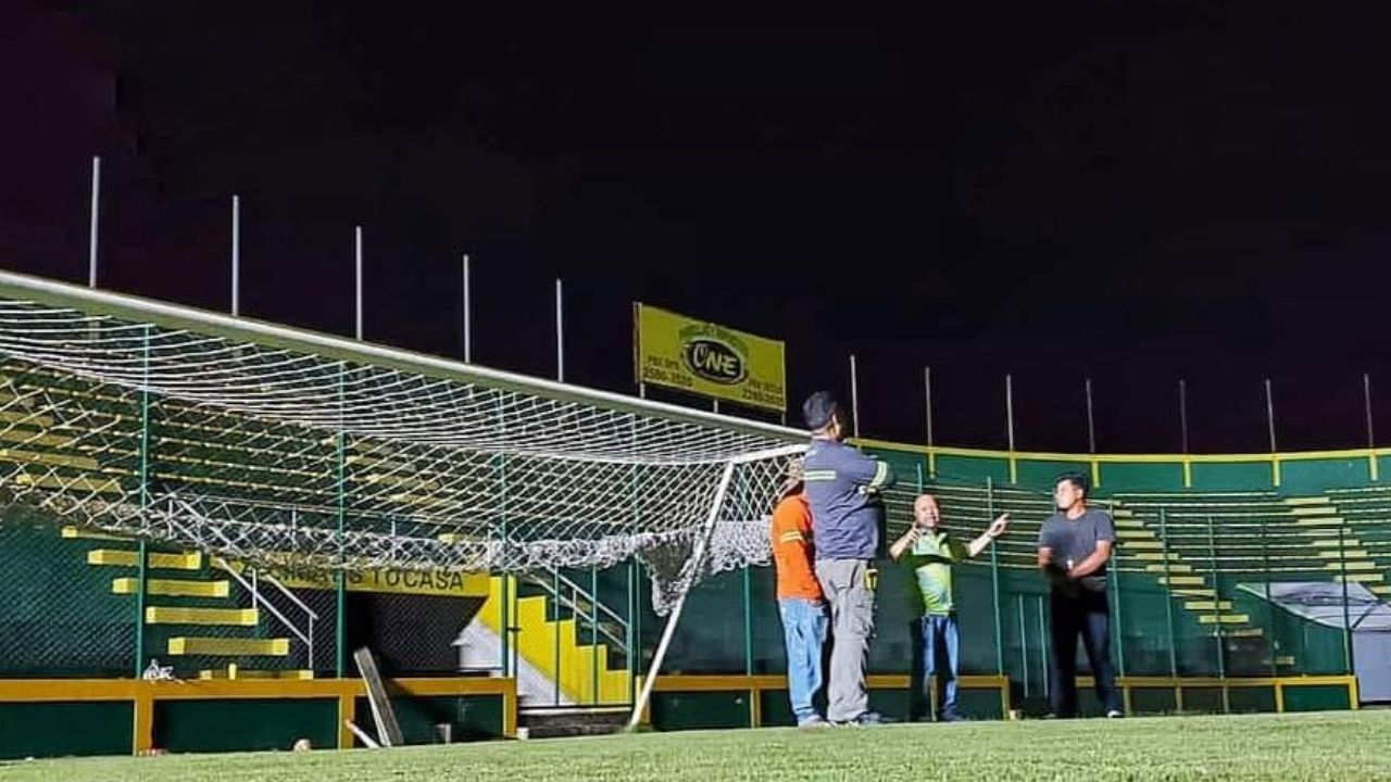 Estadio de Parrillas One contará con alumbrado eléctrico para el Ascenso 2024