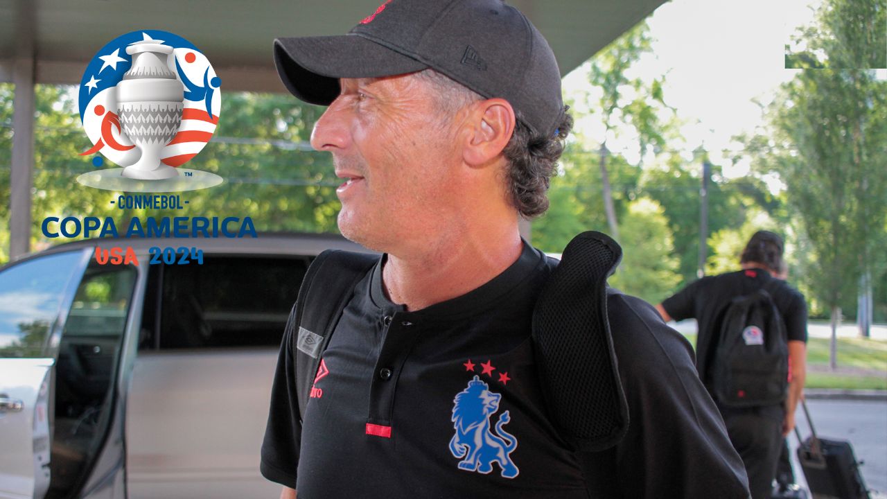 Pedro Troglio aprovechó su viaje a Charlotte para ver partido de Copa América