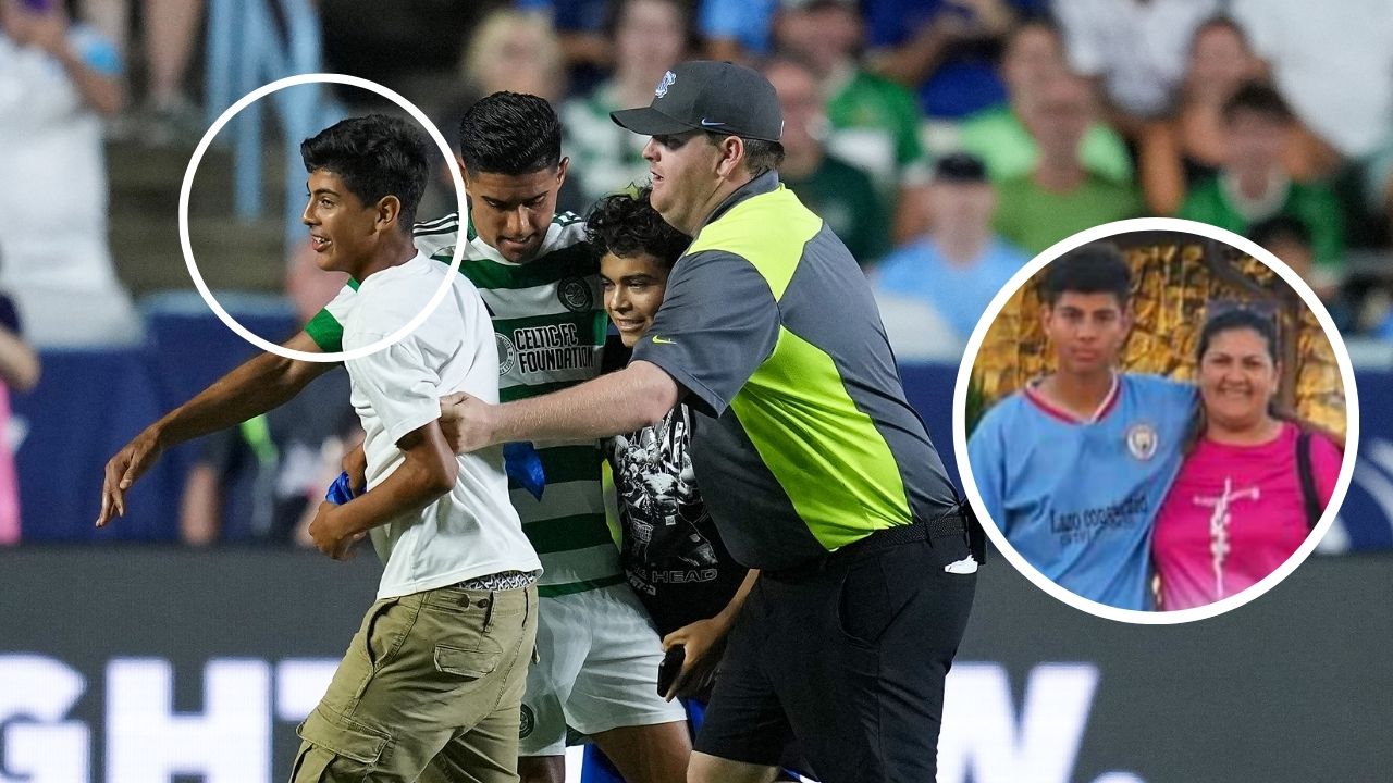Aficionado que se coló a abrazar a Luis Palma ante el City es un futbolista hondureño