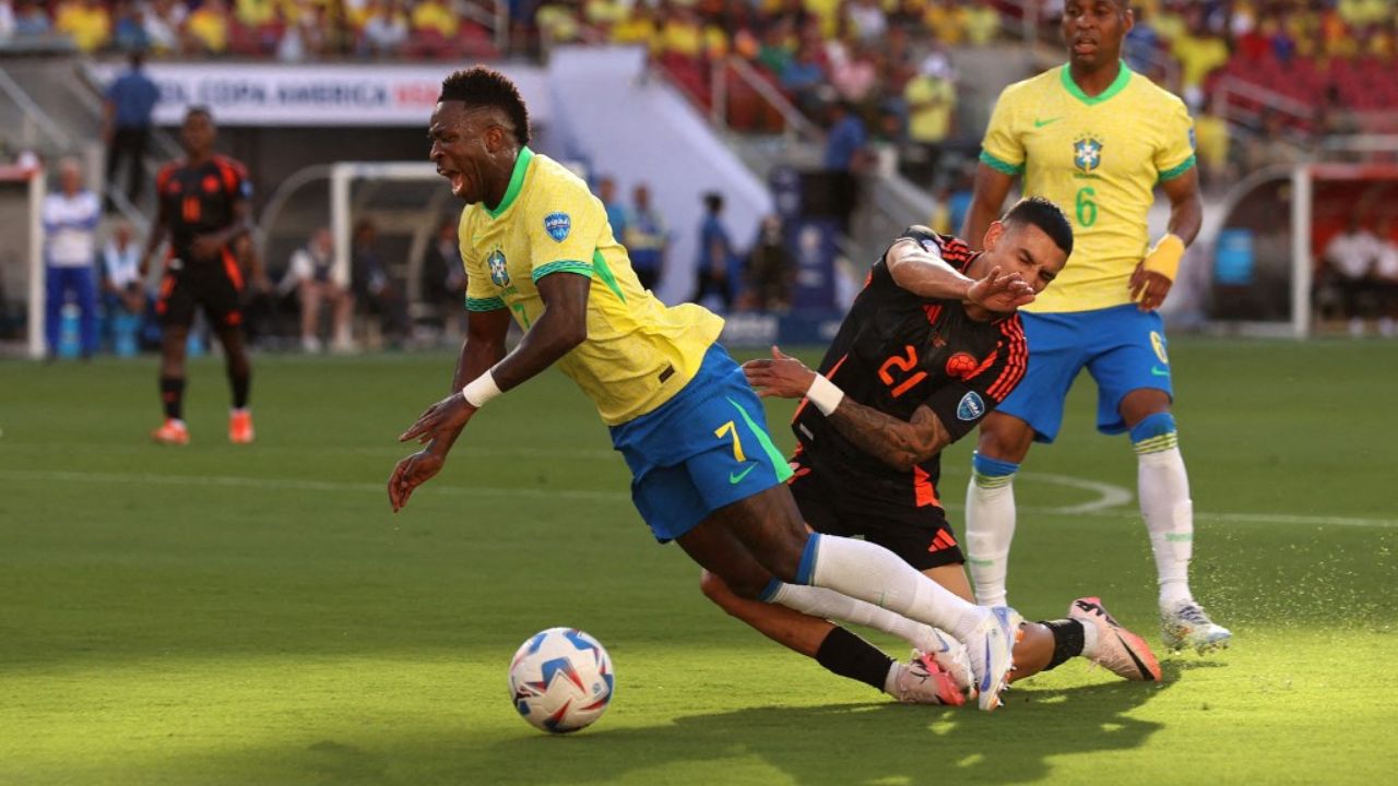 Brasil no podrá contar con Vinicius Junior para el choque contra Uruguay
