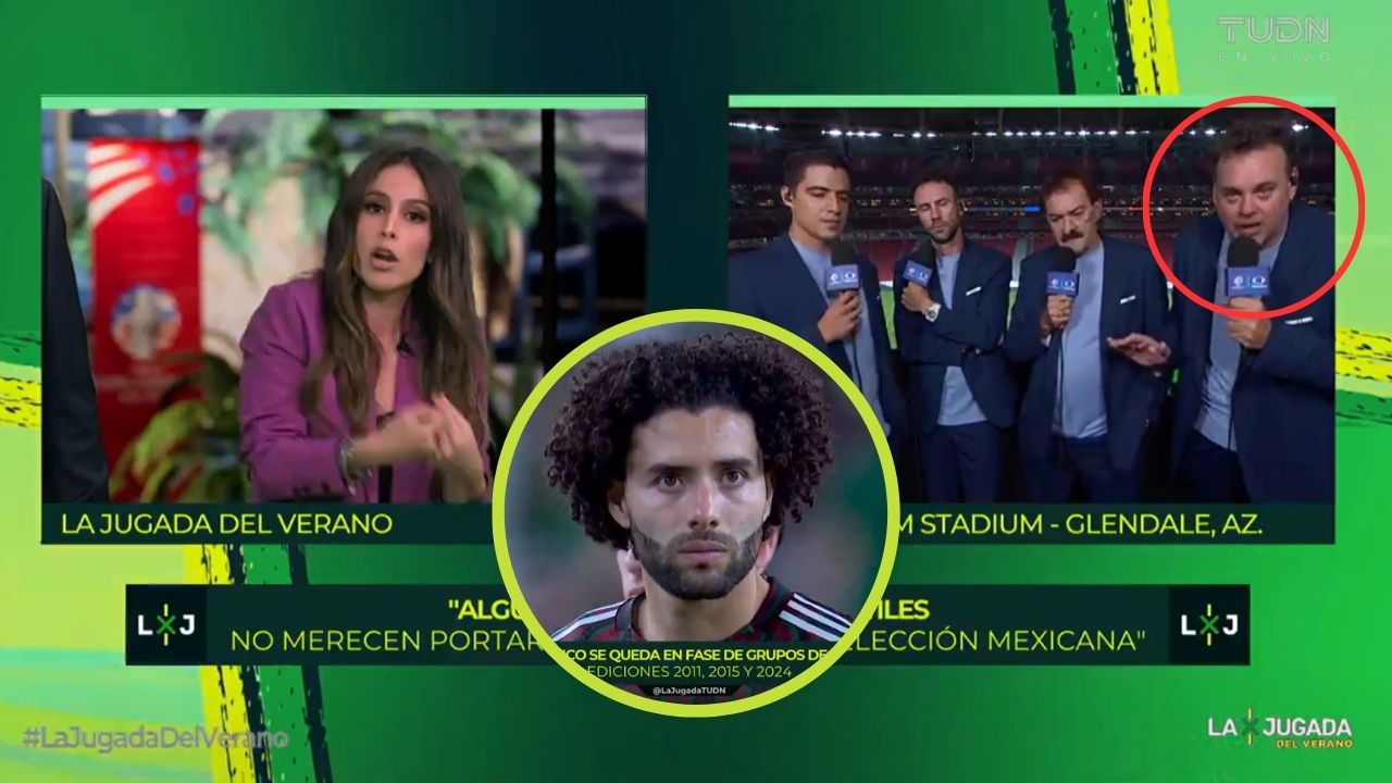 David Faitelson provoca intenso debate con compañera por llamar 'inútiles' a los jugadores de México
