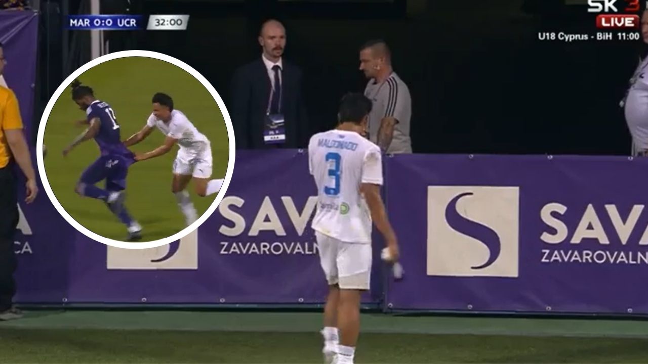 Denil Maldonado sale expulsado en su debut en la Conference League con el Craiova