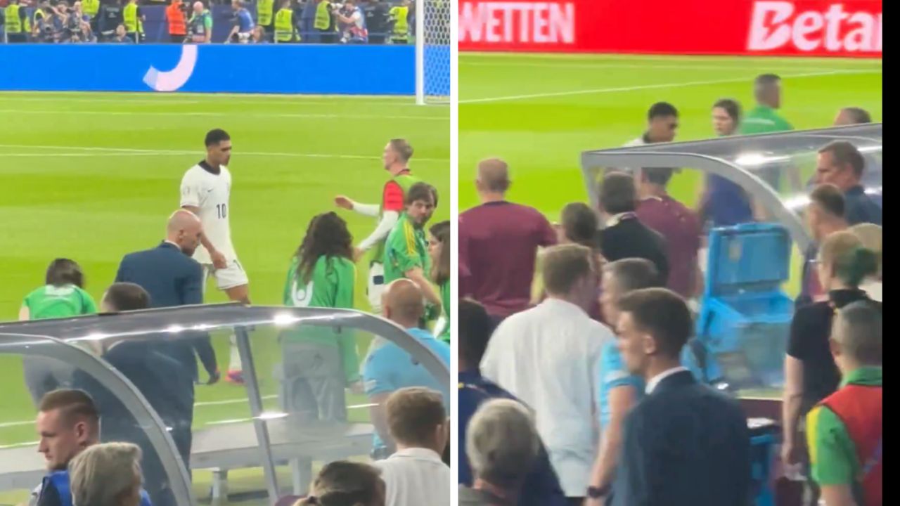 El brutal enojo de Jude Bellingham tras perder la Eurocopa 2024