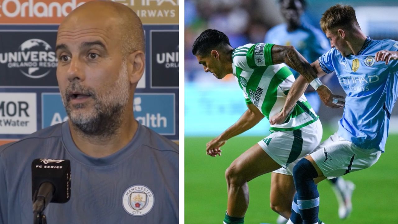 Pep Guardiola emite reacción tras perder contra el Celtic con gol de Luis Palma
