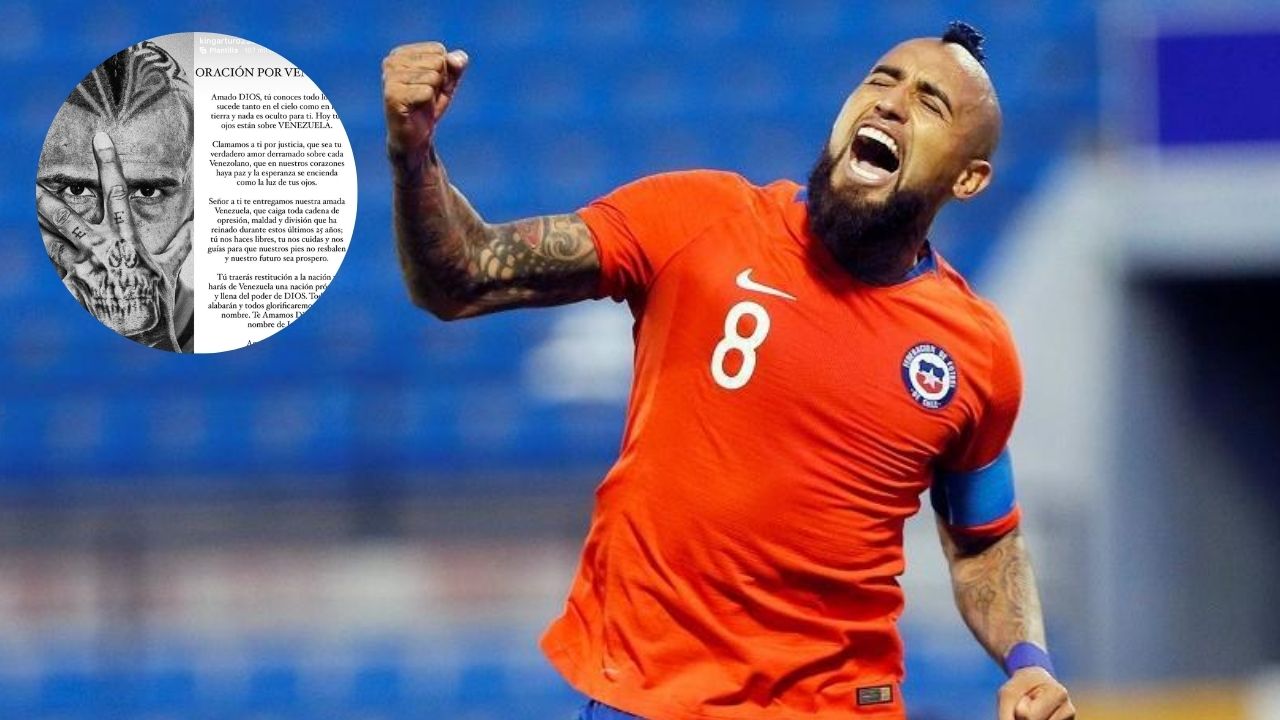 Arturo Vidal manda emotivo mensaje a Venezuela tras las elecciones 2024