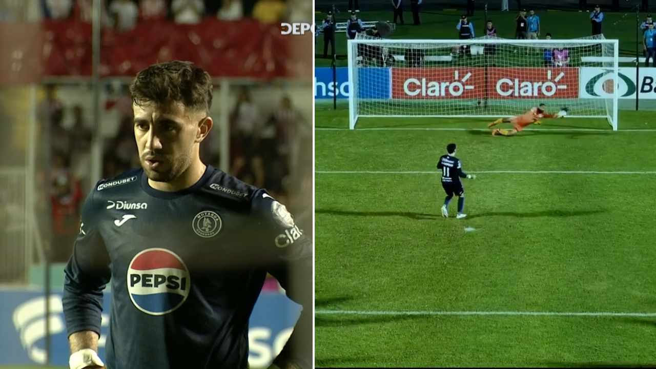 Agustín Auzmendi falla penal decisivo ante Olimpia