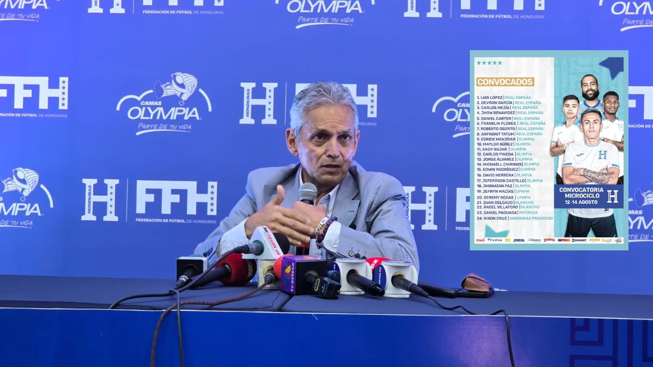 Reinaldo Rueda presenta lista de microciclo de la Selección de Honduras
