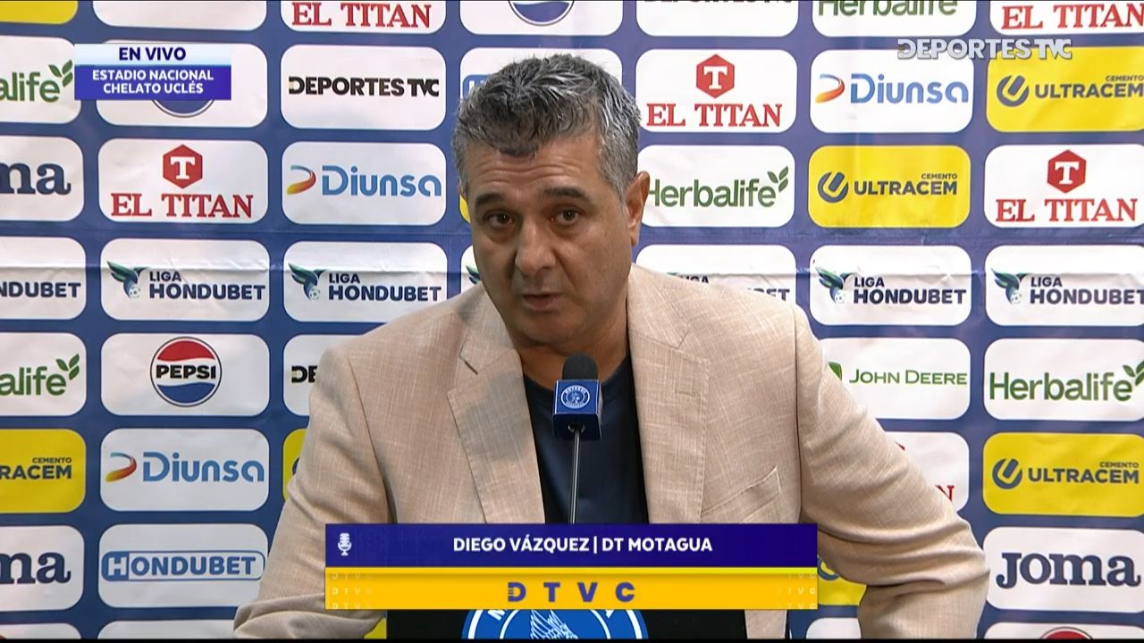 Diego Vazquez revela el mayor desafío que ha enfrentado con Motagua