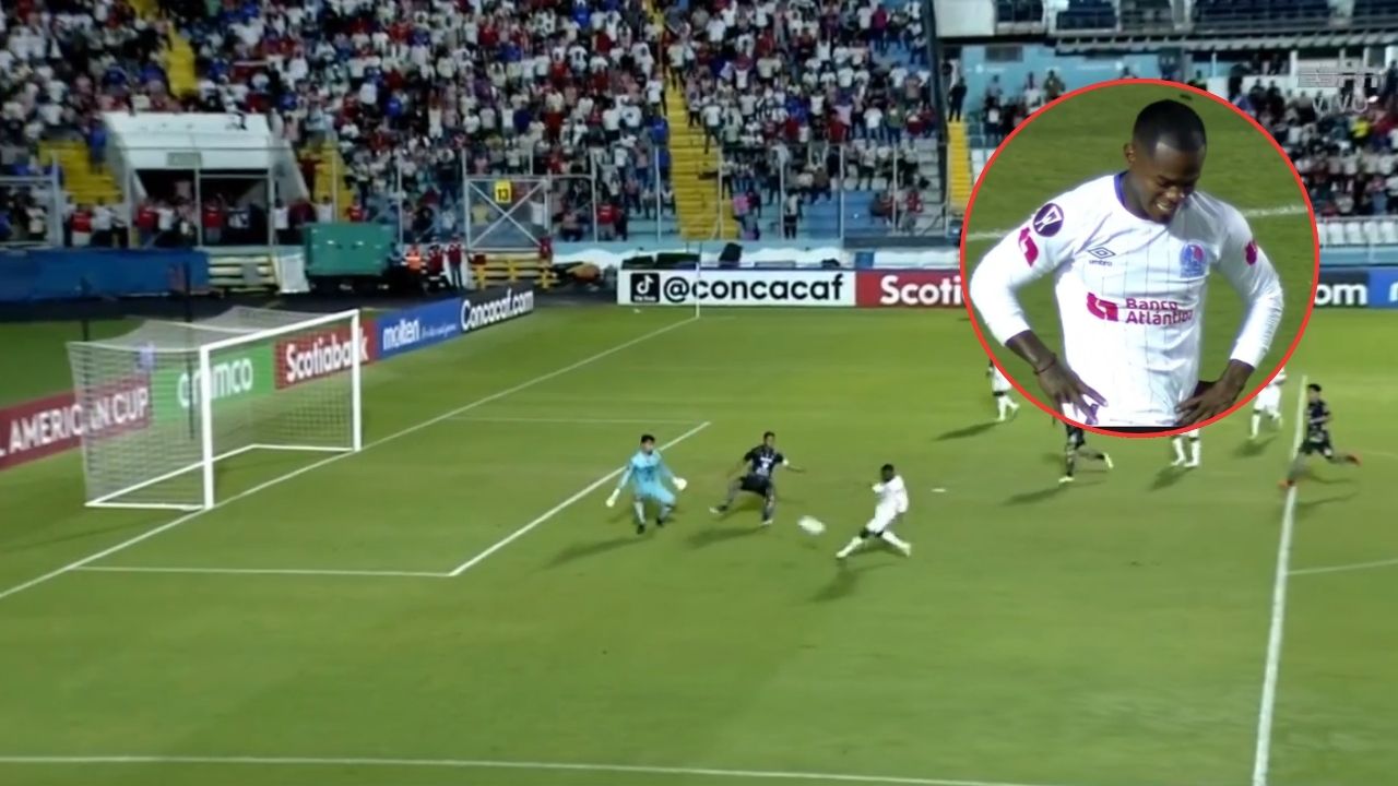 El terrible fallo de Edwin Solano ante el Antigua GFC