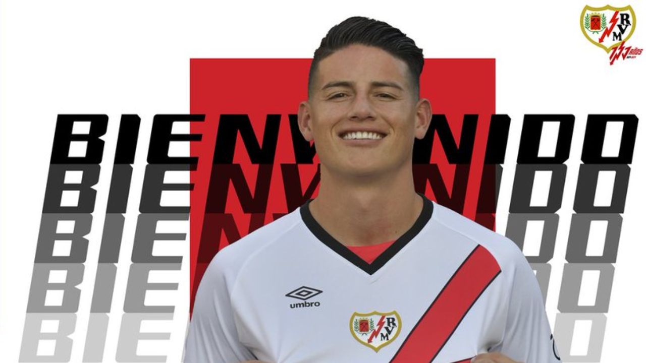 Oficial: James Rodríguez ficha por el Rayo Vallecano de España