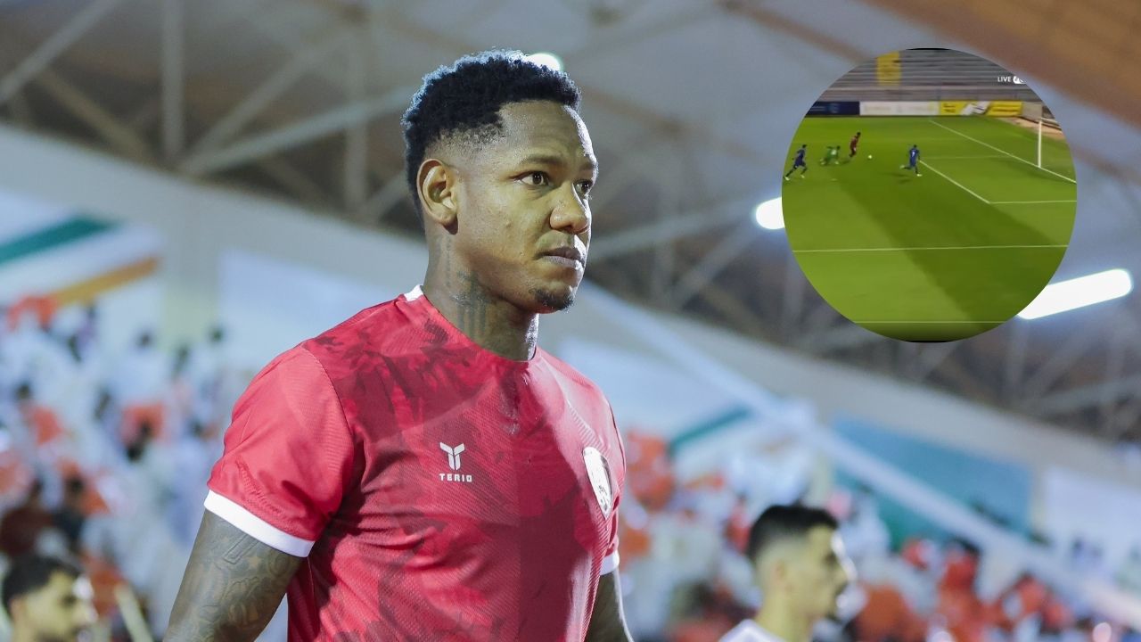 El increíble fallo de Romell Quioto en la derrota de su equipo