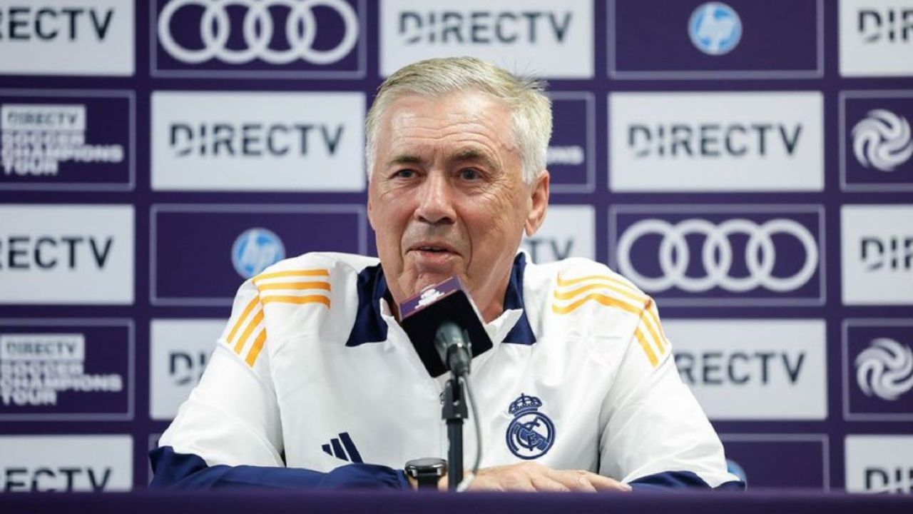 Carlo Ancelotti deja mensaje a su afición tras la caída del Real Madrid frente al Barcelona en EUA