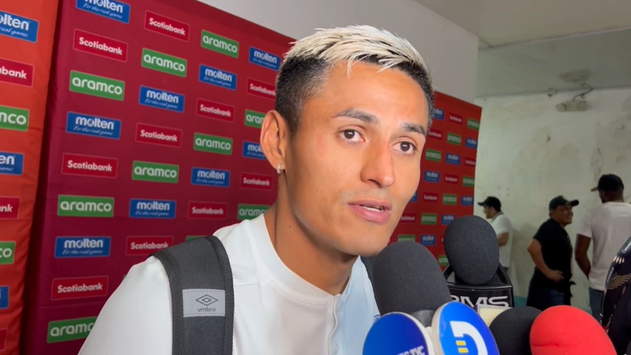 Andy Najar revela el 'mensaje final' dentro del camerino tras no vencer al Antigua