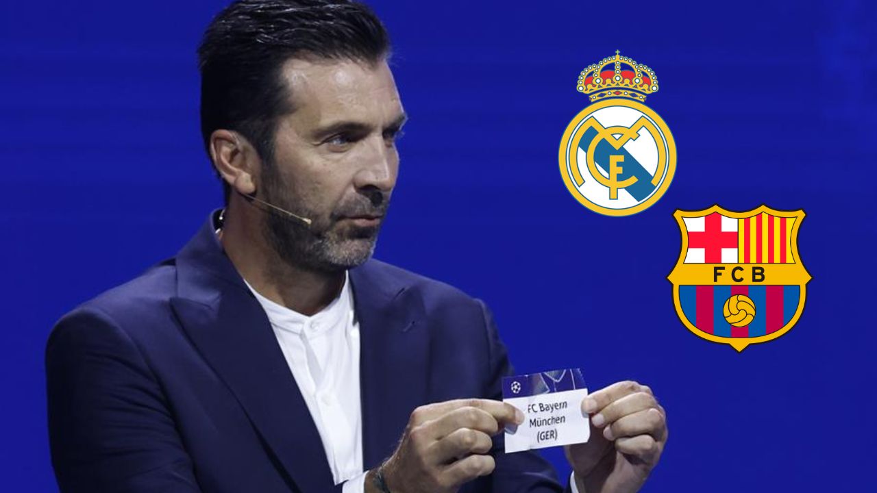 Barcelona y Real Madrid contra fuertes rivales tras sorteo de la UEFA Champions League 2024-2025