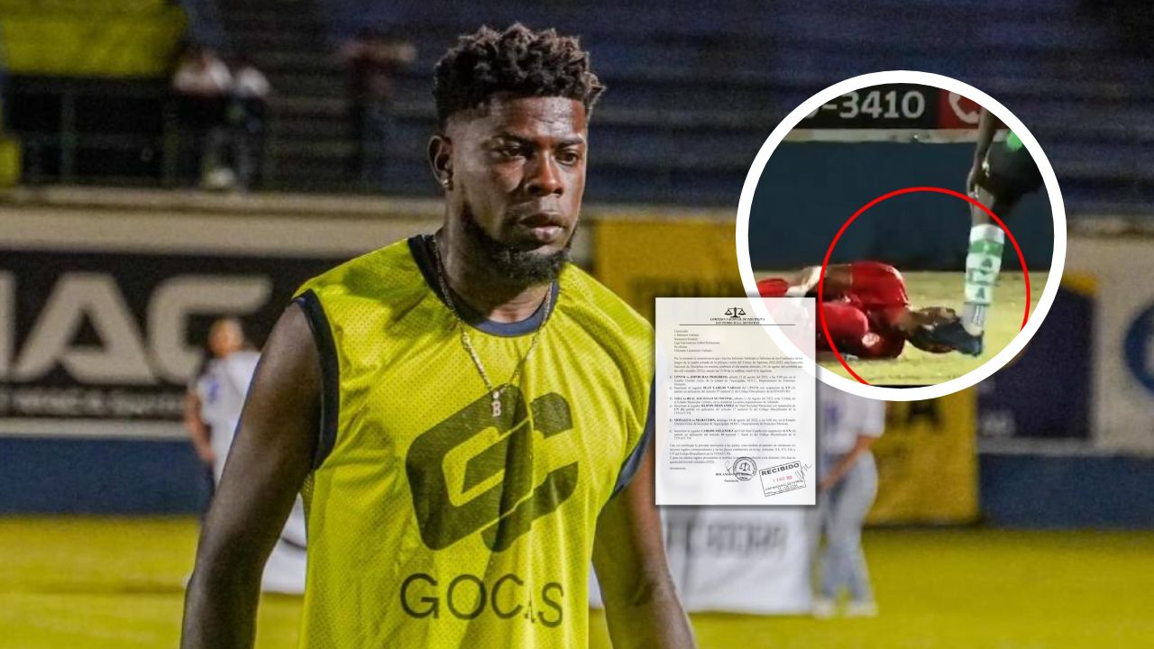 Comisión de Disciplina confirma castigo para Bryan Barrios por patada a Diego Reyes