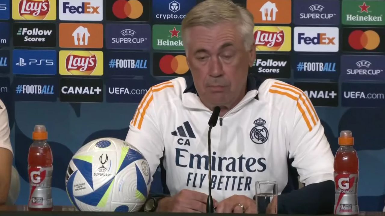 Carlo Ancelotti adelanta si Kylian Mbappé será titular en la Supercopa de Europa