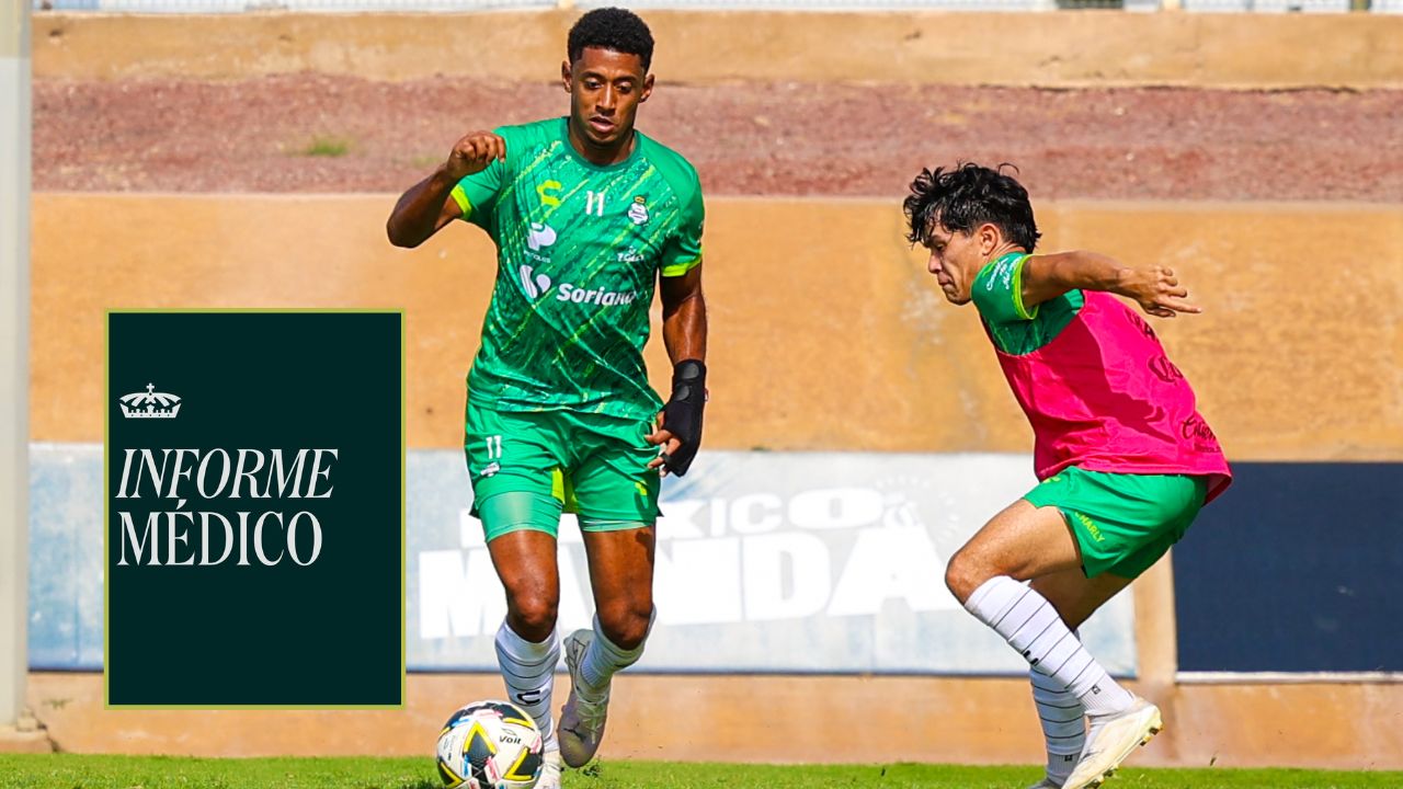 Santos Laguna confirma nueva lesión de delantero y Choco Lozano seguirá como inamovible