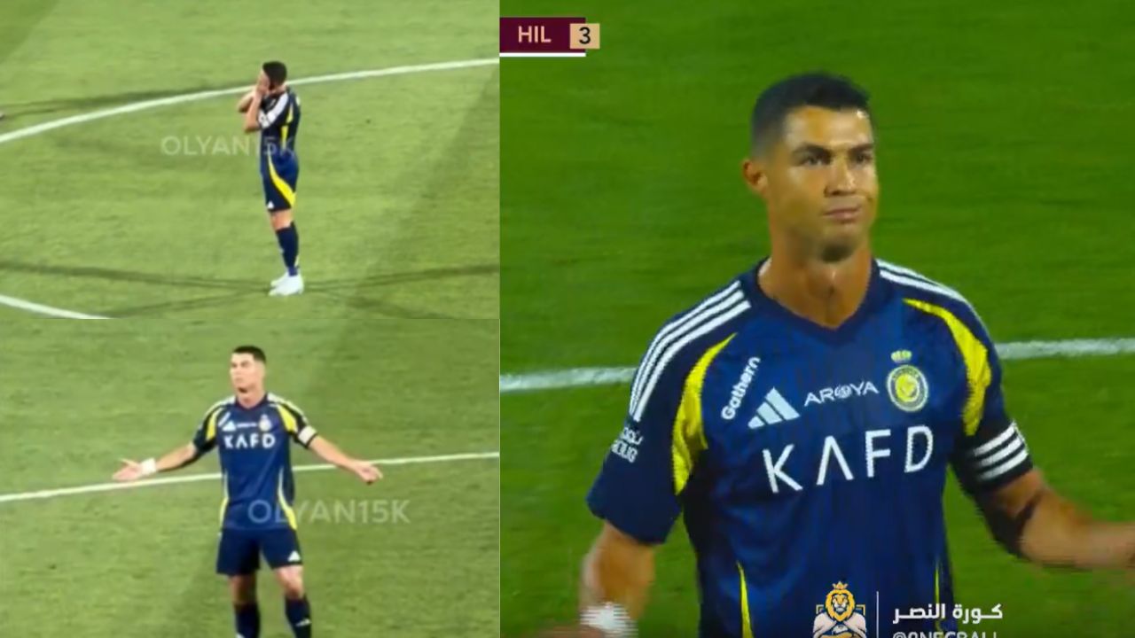 Cristiano Ronaldo y sus polémicos gestos a compañeros al perder la Supercopa de Arabia