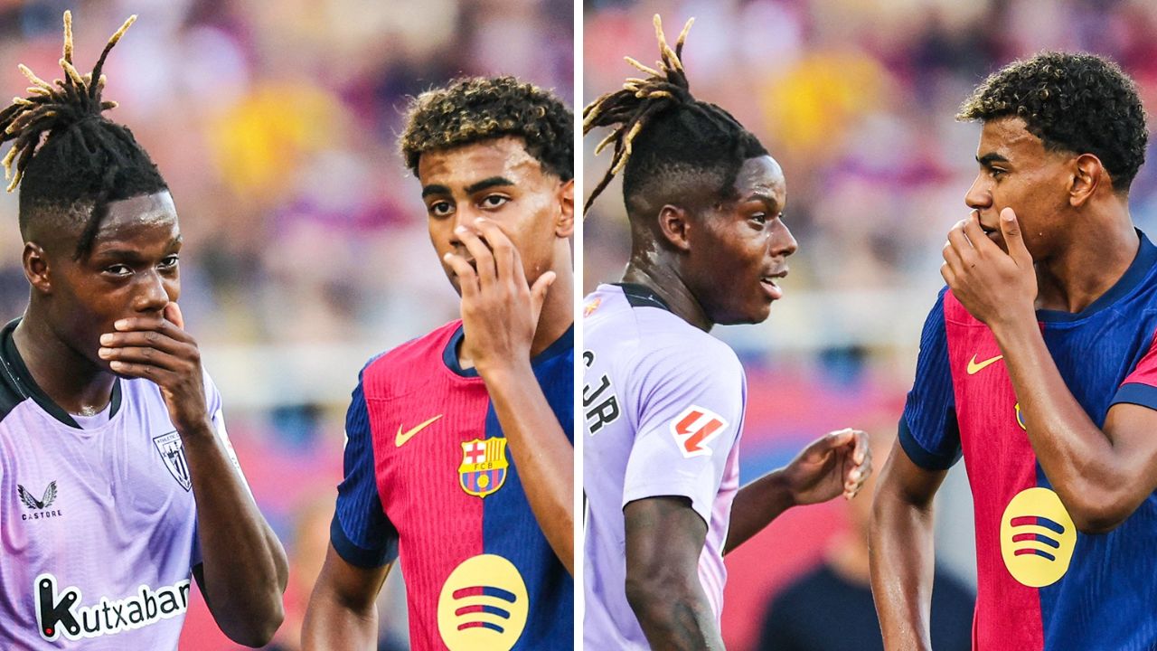 Lamine Yamal le deja tremendo dardo a Nico Williams tras la victoria ante el Athletic Bilbao