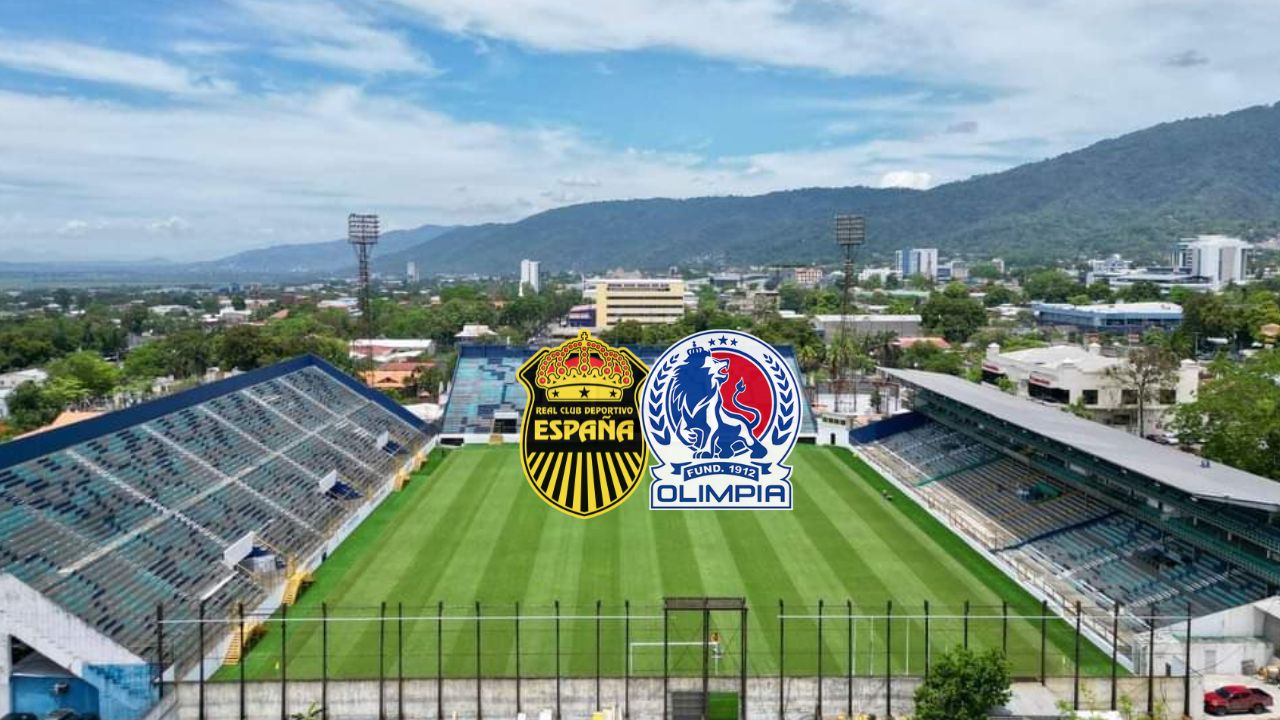 El clásico entre Real España vs Olimpia sí se jugará en el Estadio Morazán