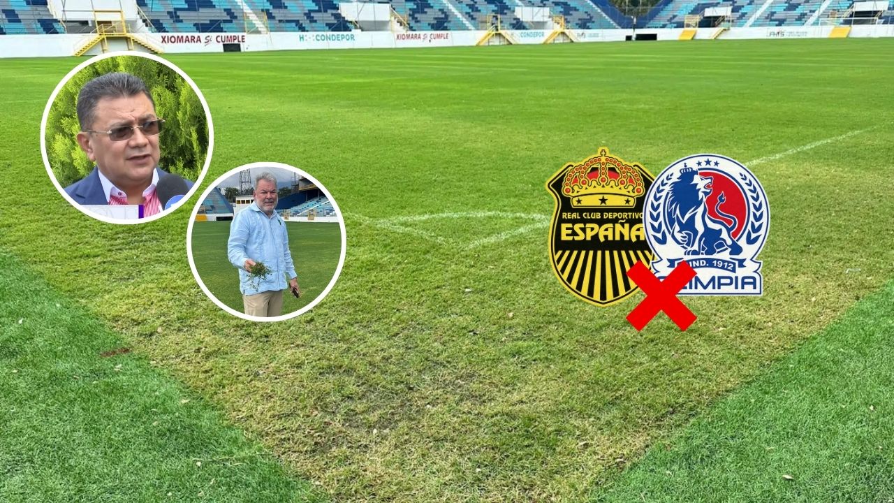 La decisión sobre si se jugará el Olimpia vs Real España en el Estadio Morazán