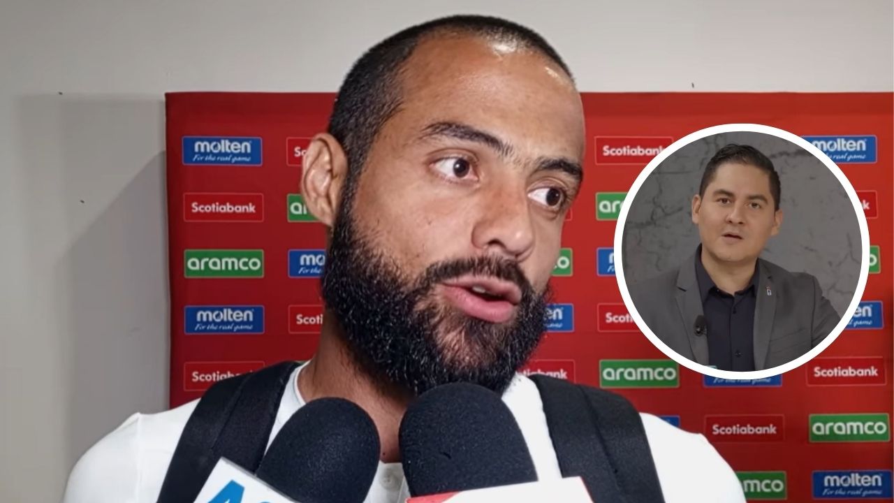 Edrick Menjívar pone en su lugar a periodista panameño quien menospreció a Olimpia