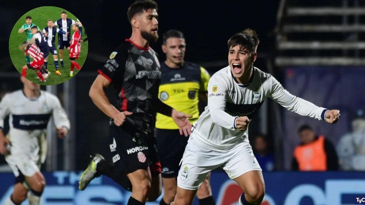 Equipos argentinos protagonizan pelea en partido de Copa Argentina