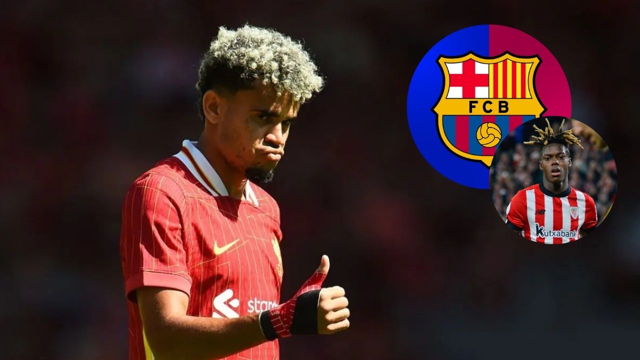 Barcelona tendría en la mira a Luis Díaz cómo alternativa a Nico Williams