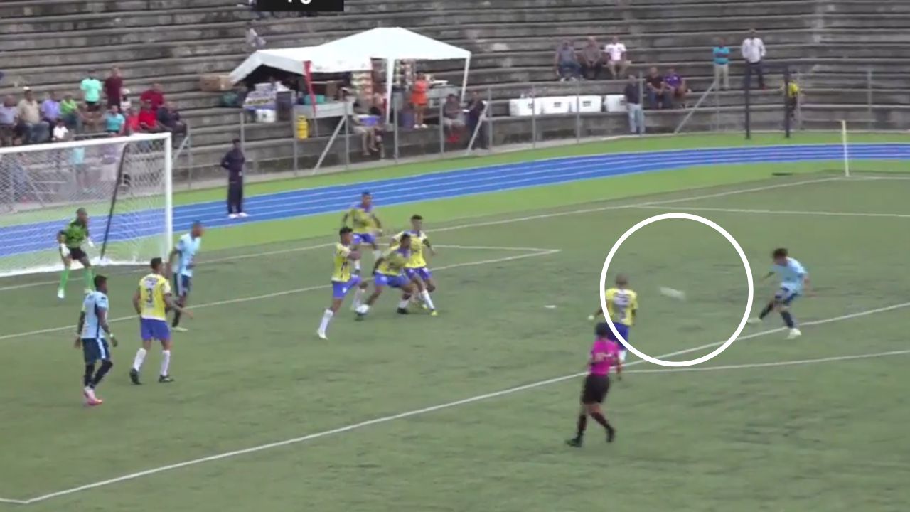 Yostin Obando debuta con golazo en triunfo de la Policía FC en Liga de Ascenso
